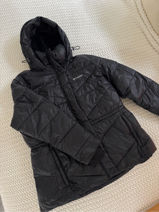 Columbia | Jackets & Coats | Columbia Black Hooded Puffer Coat